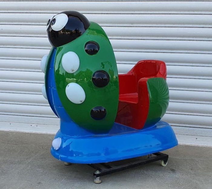 Детска клатушка с монети – Калинка (зелена) - Image 2