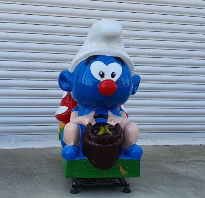 Детска клатушка с монети – Смърф - Image 2