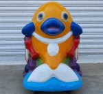 Детска клатушка с монети – делфинче (жълто)