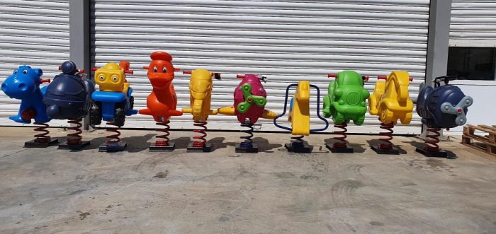 Детска клатушка с пружина - кученце - Image 2