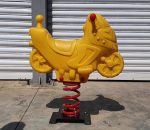 Детска клатушка с пружина - моторче