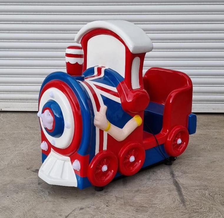 279931091_1007929716764789_4517320302724398919_n Детска клатушка с монети - влакче - Image 1