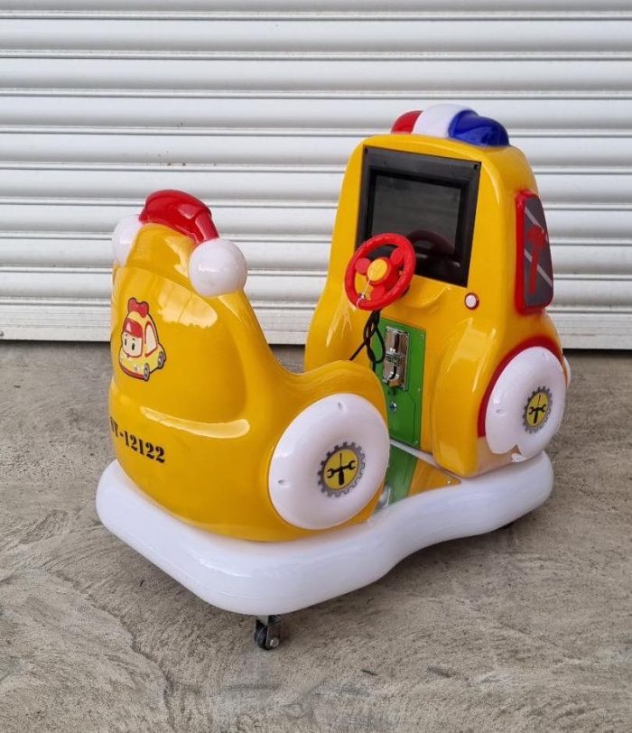 Детска клатушка с монети - спасителна кола - Image 2