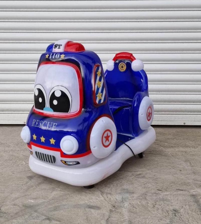 280638305_741277573952604_6472706123538016609_n Детска клатушка с монети - синя спасителна кола - Image 1