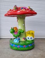 Въртележка с монети - гъбка с 3 места