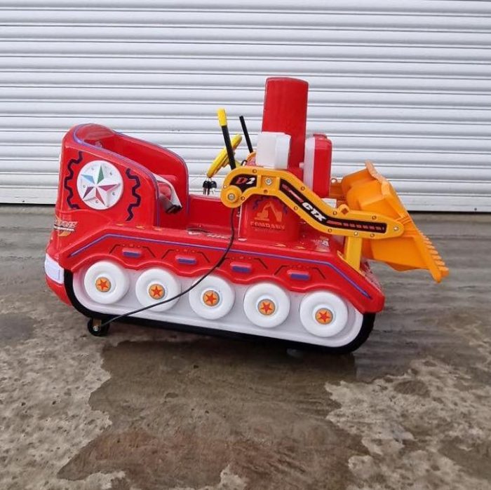 Детска клатушка с монети - багерче - Image 2