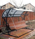 Метална конструкция - Люлееща пейка - Image 4