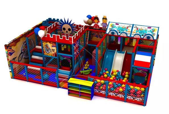 4344 (5) Вътрешен детски плейграунд - АВ0050 - Image 1