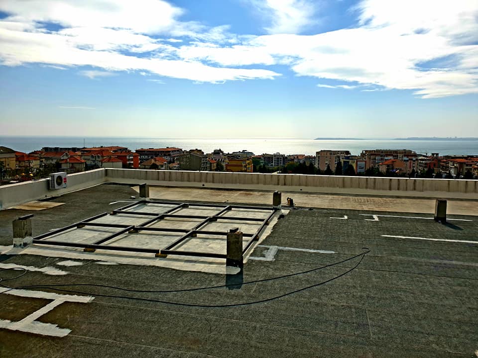 44905005_2164965087088836_922884735565299712_n Метална конструкция - скара за сателитна чиния - Image 1