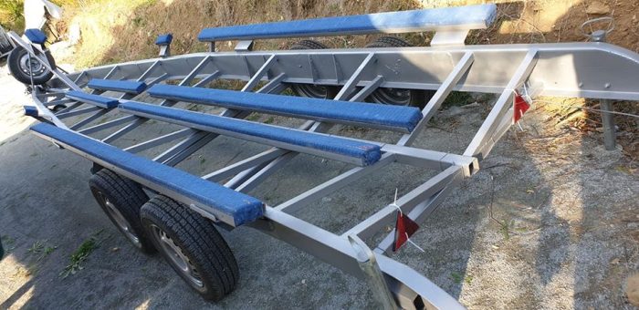 Метална конструкция за Колесар за джетове или големи лодки - Image 2