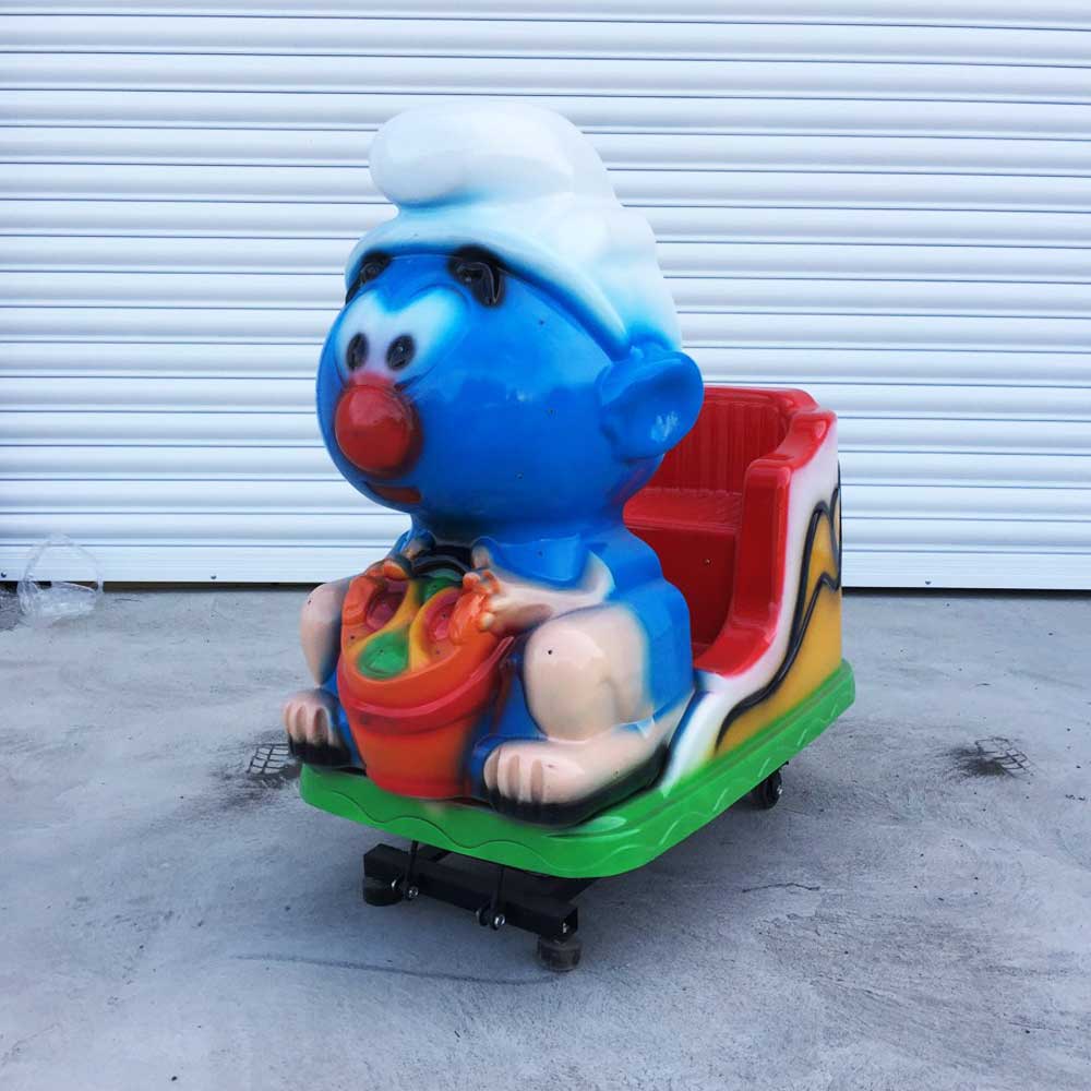 EK26_2 Детска клатушка - Смърф - Image 1