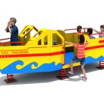 Външна детска площадка- Лодка HD18-166C