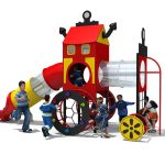 Външна детска площадка- Трактор HD18-168A