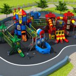 HD-043A outdoor children playground vanshen detski kat външен детски кът