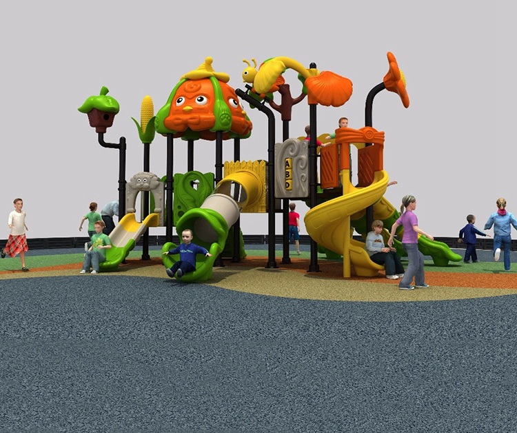 Most-popular-safe-outdoor-medium-slide-playground Външна детска площадка - Image 1