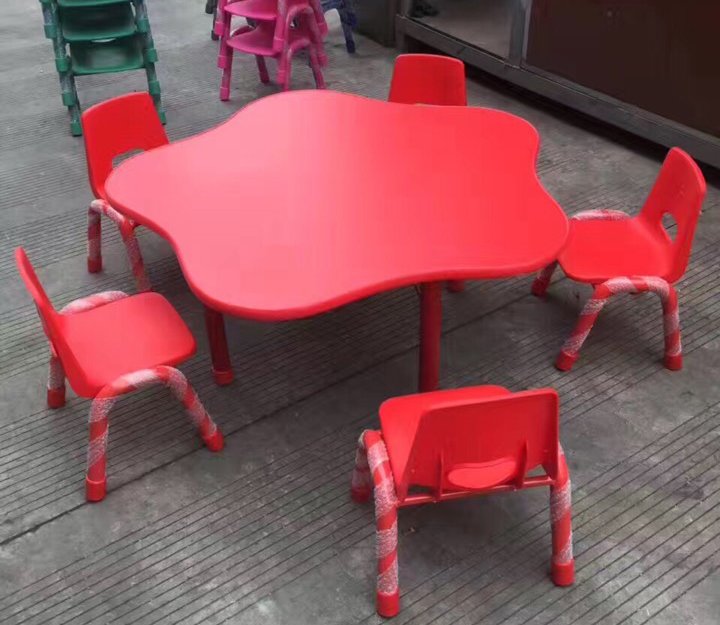 RedTableKids Детска масичка цвете - Image 1