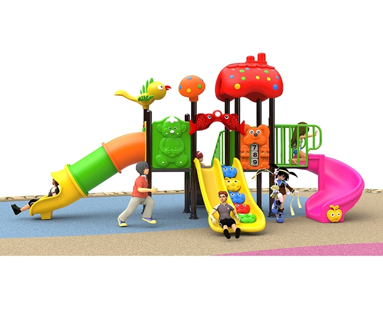 Wholesale-Children-Modular-Muti-Function-Plastic-Slide outdoor children playground външен детски център vanshen detski centar