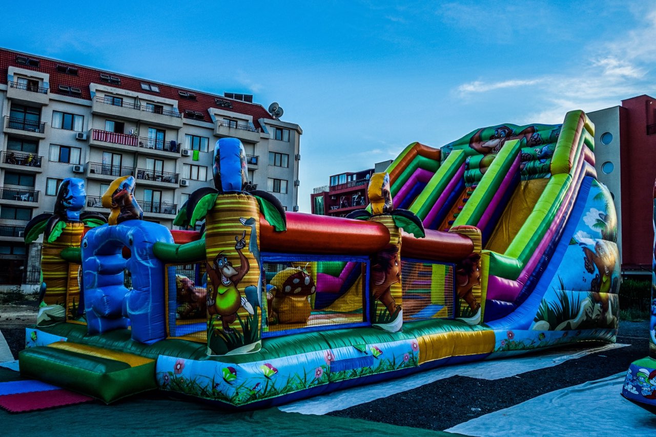 джунгла Надуваем замък Джунгла - Image 1