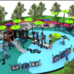 outdoor children playground vanshen detski center външен детски център
