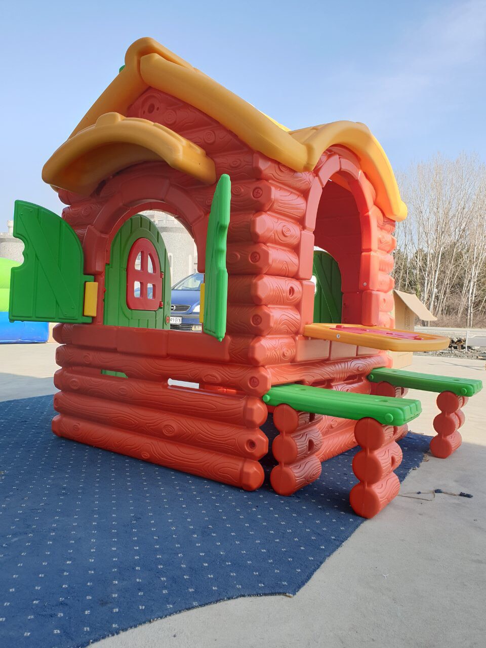 media-share-0-02-05-6db558f7a8afc05e49694afcc6b3cb070d301e9c23d4385635083ddf18cf4513-c5ba0df1-ae69-449c-ad25-65c8ea7676f7 Детска къщичка за игра - модел А3 - Image 1