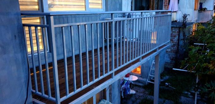 Метална конструкция - Ограда за тераса - Image 3