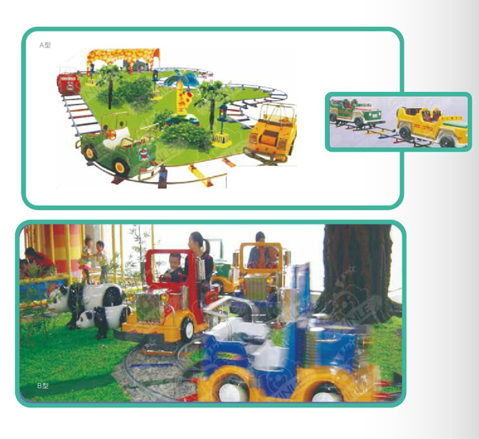 train09 Електрическо влакче на релси - train 09 - Image 1