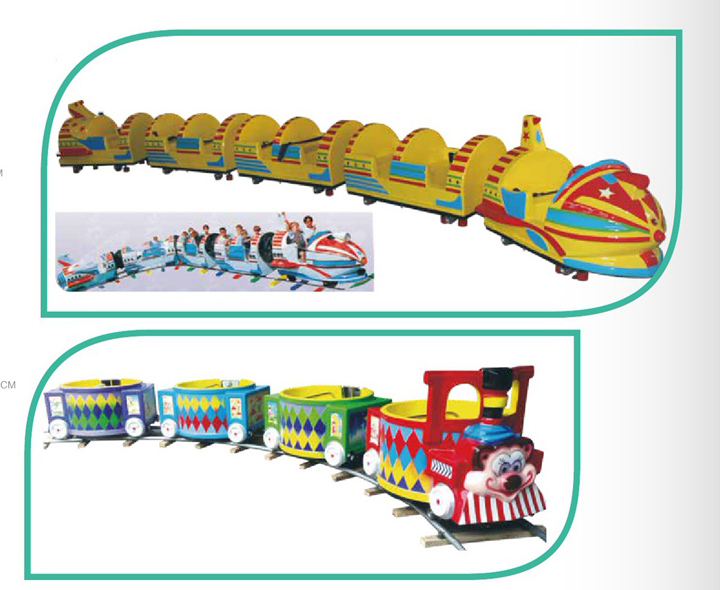 train10 Електрическо влакче на релси - train 10 - Image 1