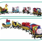 Електрическо влакче на релси - train 12